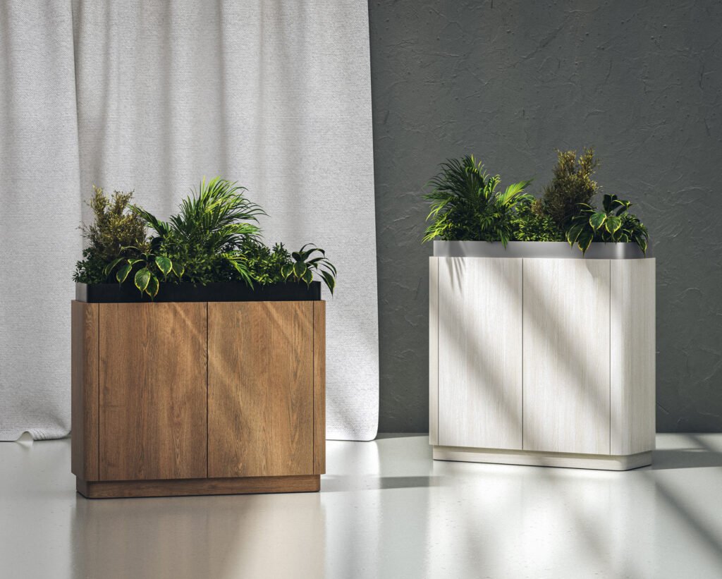 Llora Planter Storage Credenza